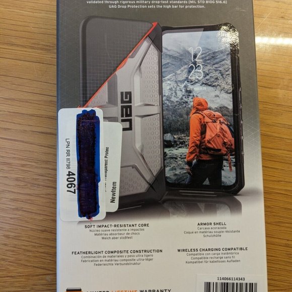 Apple iPhone 14 Pro Case - Urban Armor Gear (UAG) Clear with Wireless Charging - Picture 5 of 5